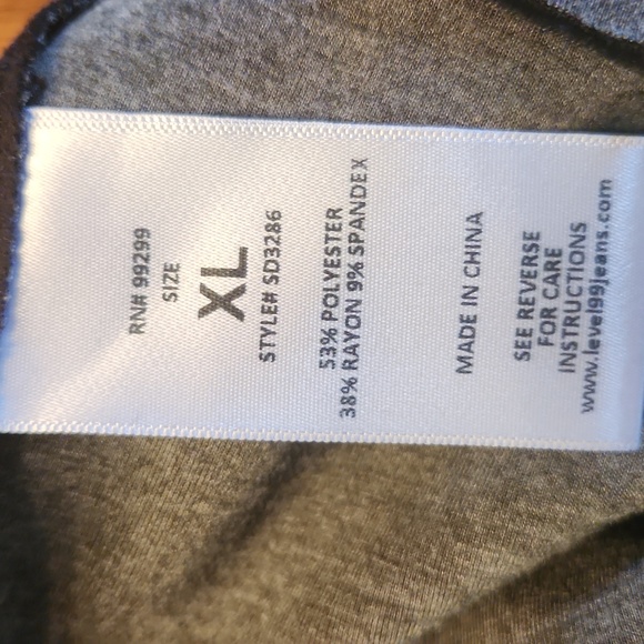 LEVEL 99 / EVEREVE VEGAN SUEDED HIGH SLIT MIDI SKIRT - Picture 4 of 4